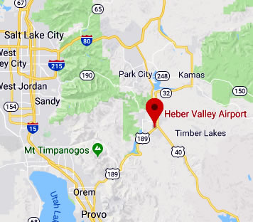 Google Map Heber City Airport 